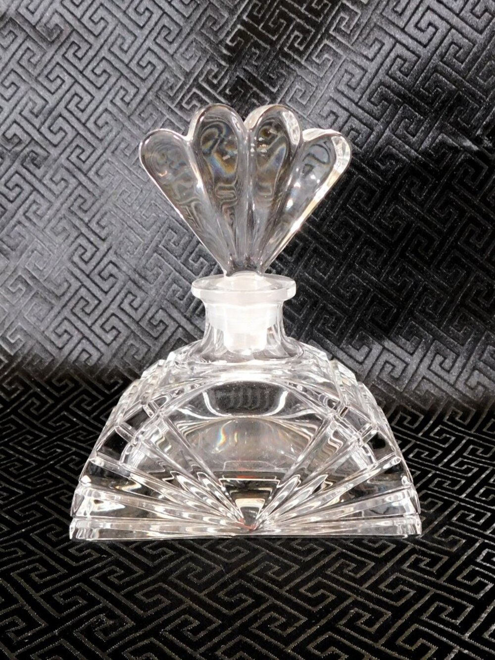 Colle Crystal Perfume Bottle from Italy # 21109